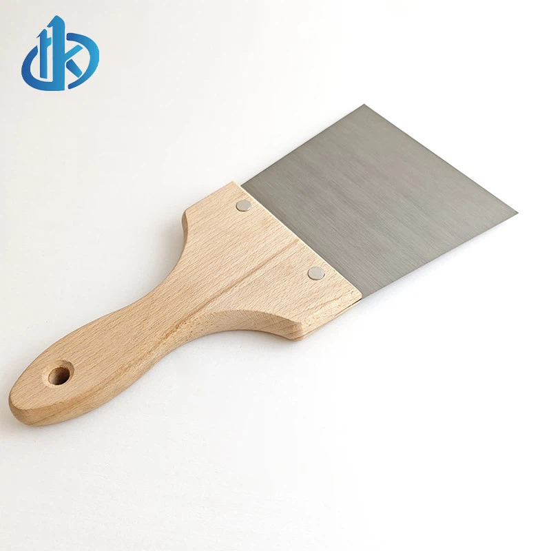 Stainless Steel Notched Scraper Tool Stainless Steel Notched Scraper Tool
